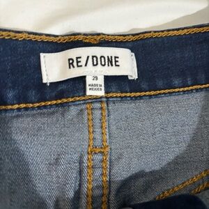 Re/Done Tall Girls Jeans 29 high waist